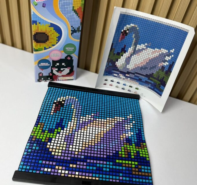 Cuadro Didactico Arte Con Pixeles